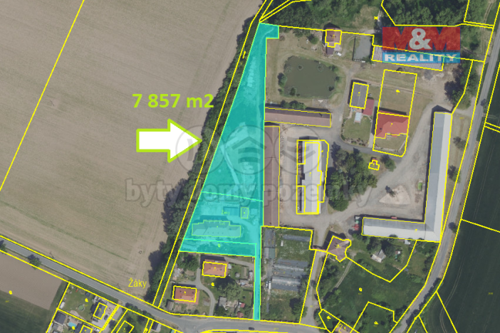 Prodej ubytování, Žáky, 983 m2