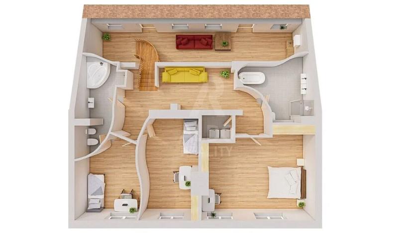 Prodej atypického bytu, České Budějovice, B. Smetany, 255 m2