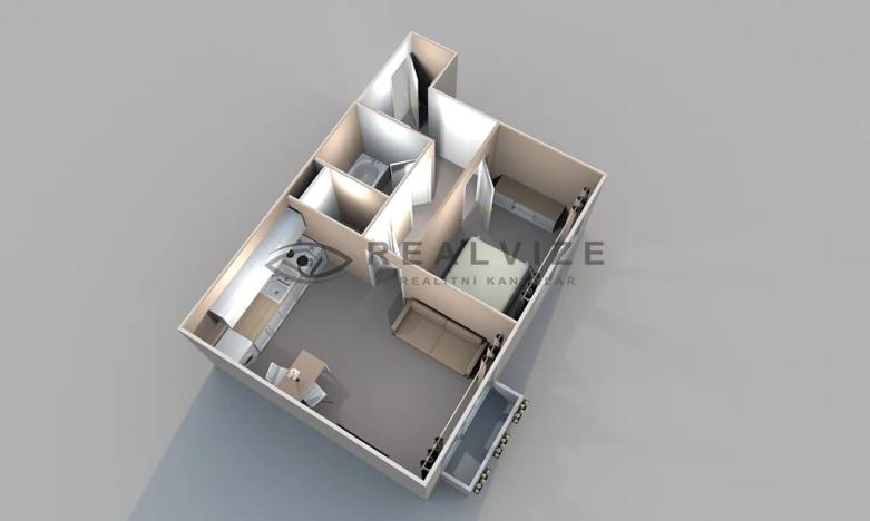 Prodej bytu 2+kk, České Budějovice, V. Volfa, 44 m2