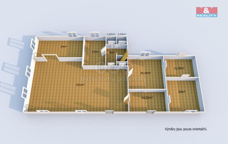 Prodej obchodního prostoru, Nalžovice, 290 m2