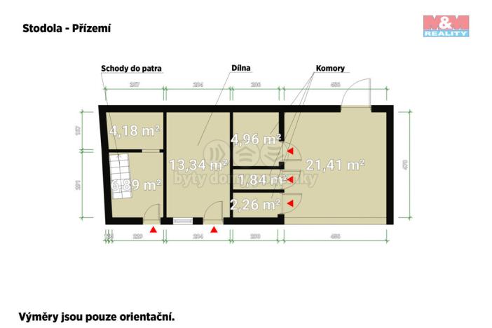 Prodej rodinného domu, Kněževes, Pražská, 67 m2