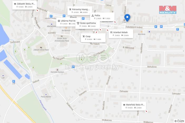 Prodej bytu 2+1, Planá, Hřbitovní, 63 m2