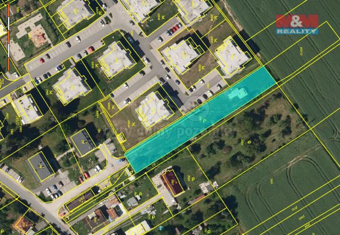 Prodej pozemku pro bydlení, Fryšták, Komenského, 1987 m2