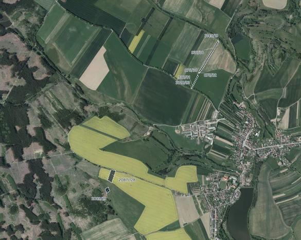 Prodej podílu pole, Kněžice, 6525 m2