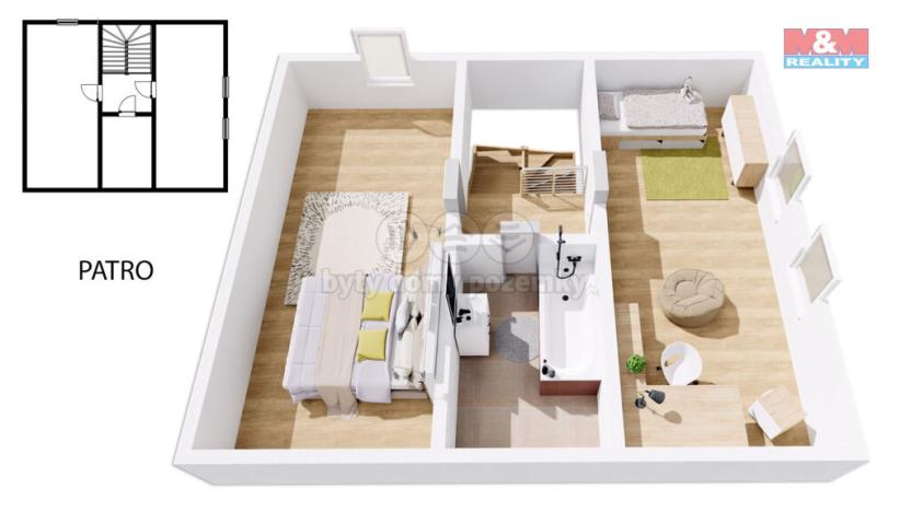 Prodej rodinného domu, Ledvice, Mírová, 100 m2