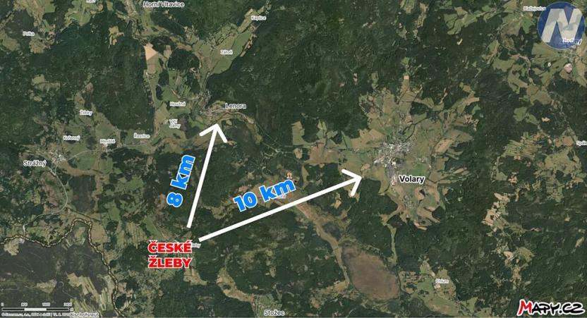 Prodej pozemku pro bydlení, Stožec, 4283 m2