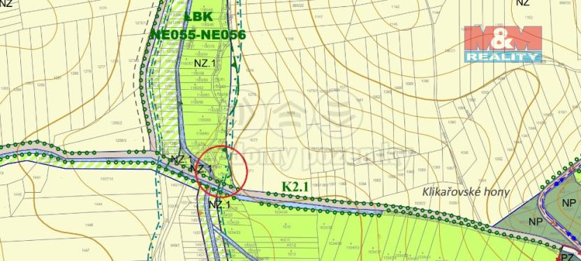 Prodej pozemku, Kraslice, 2523 m2