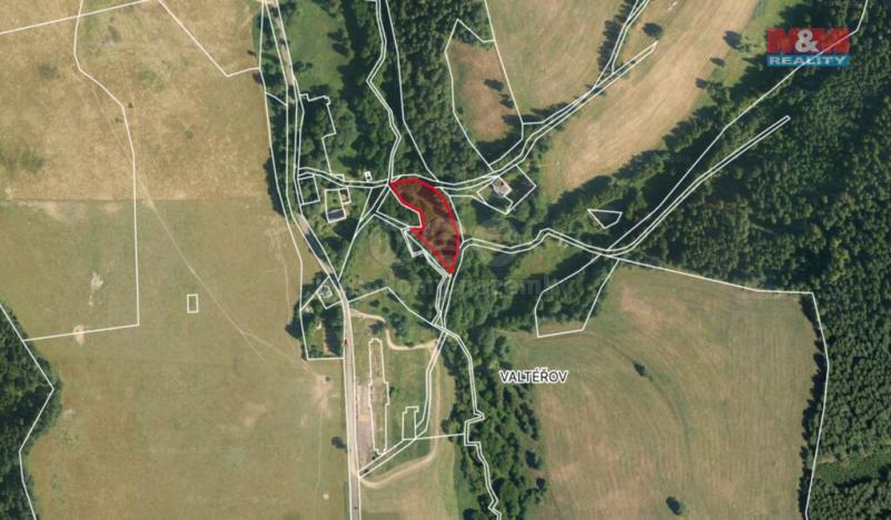 Prodej louky, Kraslice - Valtéřov, 2537 m2