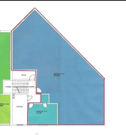 Prodej kanceláře, Kroměříž, 246 m2