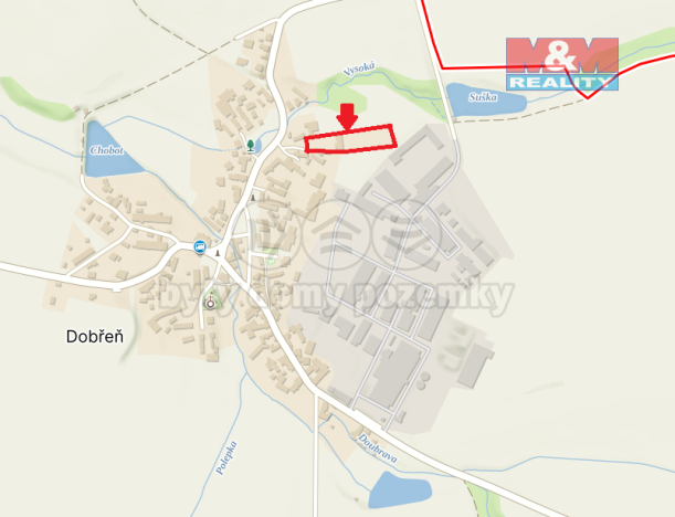 Prodej pozemku pro bydlení, Suchdol - Dobřeň, 5903 m2