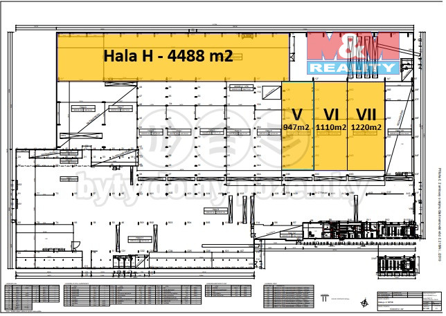 Pronájem výrobních prostor, Ostrava - Vítkovice, 4488 m2