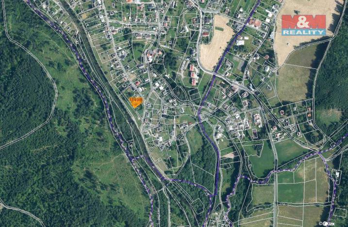 Prodej pozemku, Karlovice, 603 m2