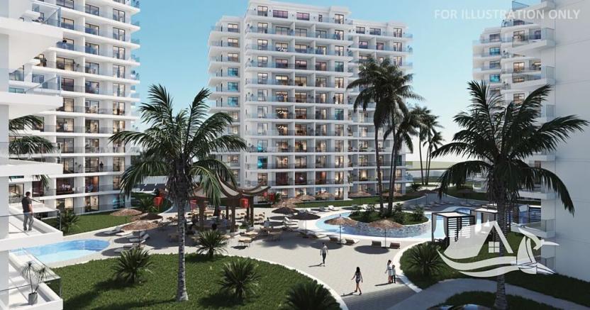 Prodej bytu 3+kk, Trikomo, Kypr, 75 m2