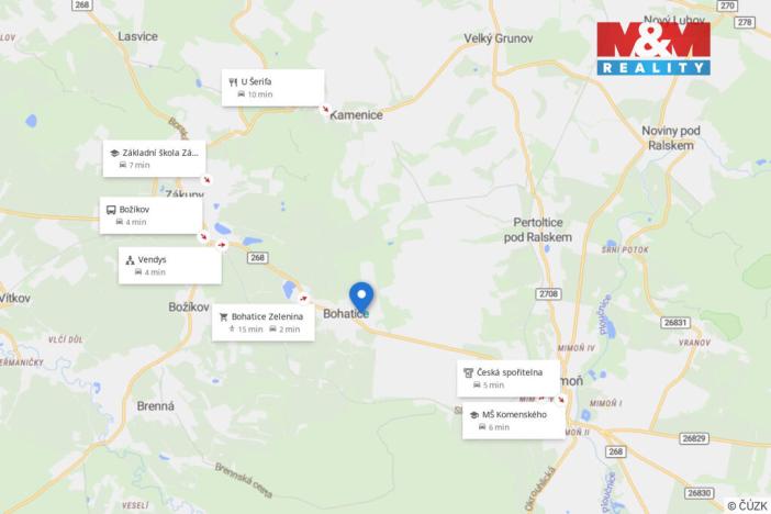 Prodej pozemku pro bydlení, Bohatice, 1345 m2