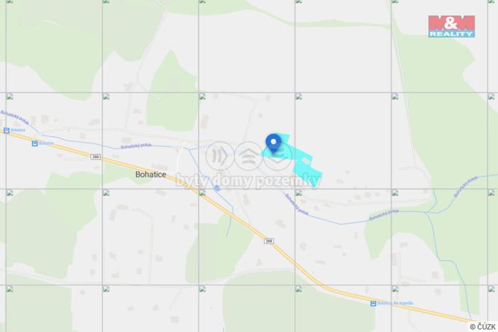 Prodej pozemku pro bydlení, Bohatice, 1345 m2