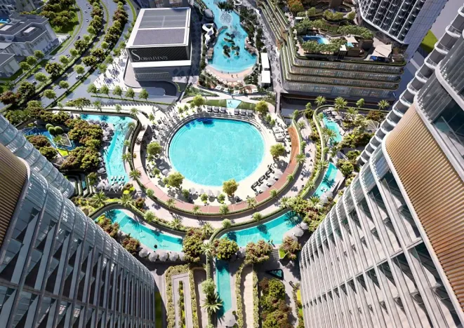 Prodej bytu 2+kk, Dubaj, Spojené arabské emiráty, 59 m2