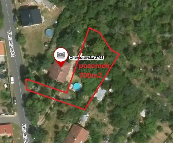 Prodej pozemku pro bydlení, Žatec, Chomutovská, 700 m2