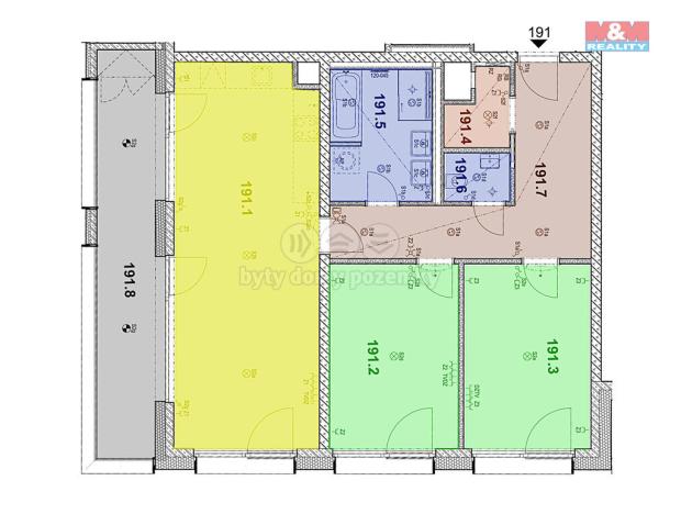 Prodej bytu 3+kk, Praha - Žižkov, Tetauerova, 91 m2