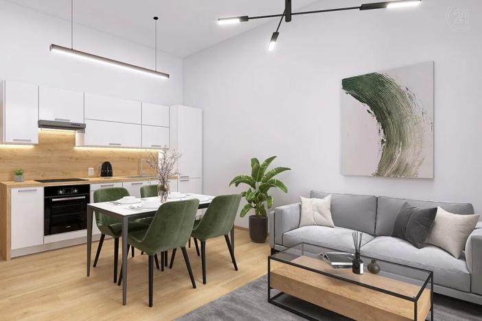 Prodej bytu 2+kk, Postupice, Blanická, 49 m2