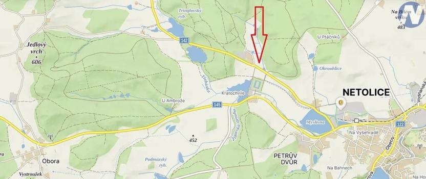 Prodej pozemku pro bydlení, Netolice, 95 m2