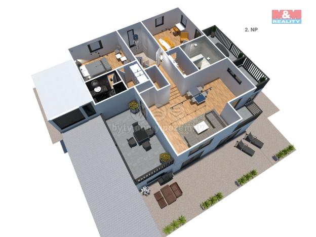 Prodej rodinného domu, Kunice, Do Žlábek, 340 m2