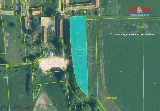 Prodej pozemku pro bydlení, Albrechtice nad Vltavou - Údraž, 2590 m2