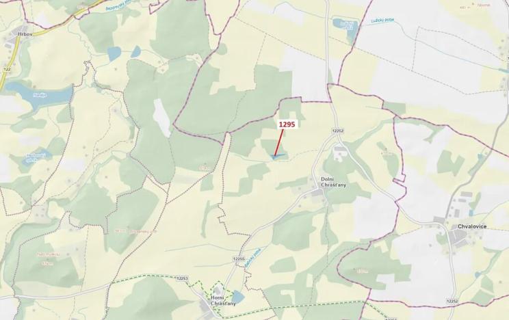 Dražba lesa, Lhenice, 2838 m2