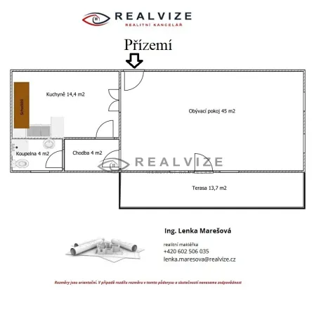 Prodej chaty, Sedlec, 92 m2