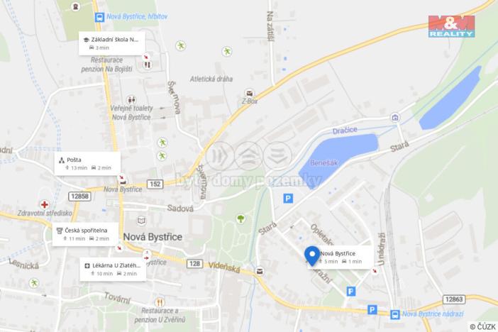 Prodej bytu 3+kk, Nová Bystřice, Nádražní, 54 m2