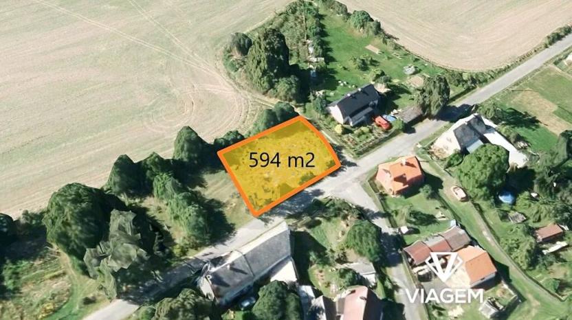 Prodej pole, Bezvěrov, 594 m2