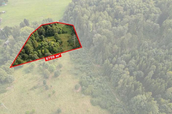 Prodej louky, Liberec, U Tří studní, 6759 m2