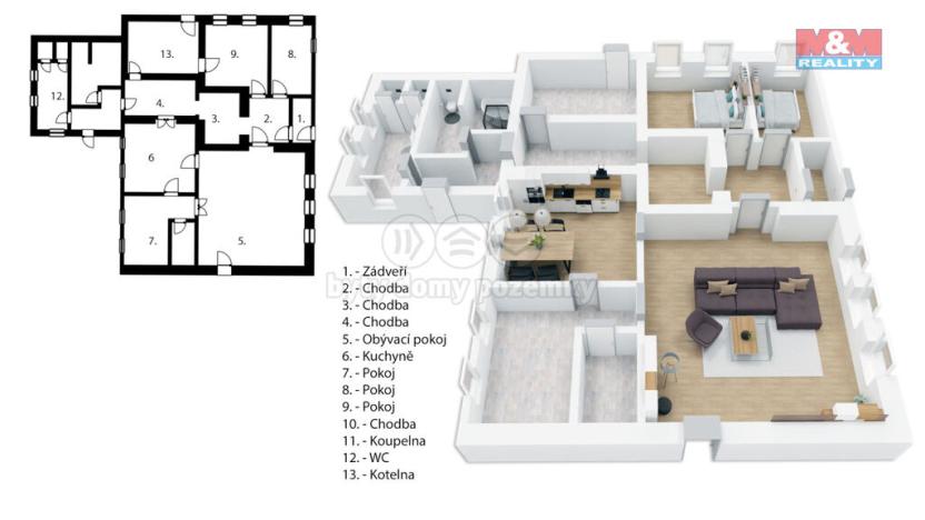 Prodej rodinného domu, Mostek - Souvrať, 344 m2