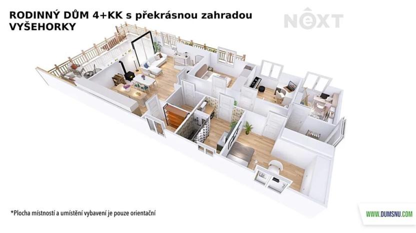Prodej rodinného domu, Líšnice, 100 m2
