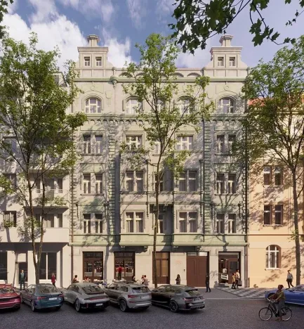 Prodej bytu 2+kk, Praha - Karlín, Křižíkova, 44 m2
