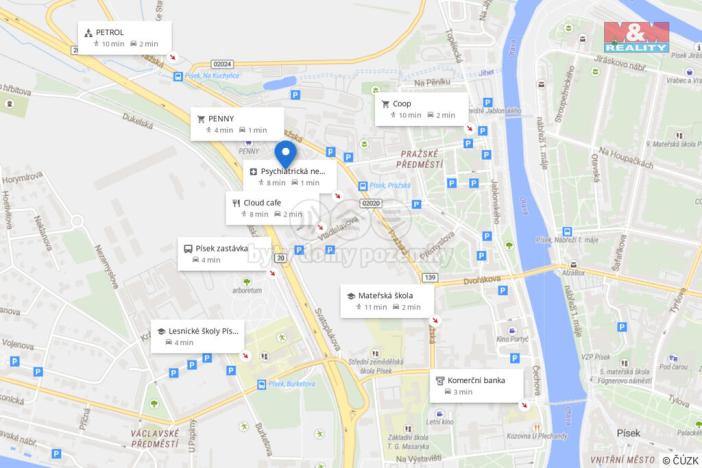 Prodej bytu 4+kk, Písek - Pražské Předměstí, Pražská, 87 m2