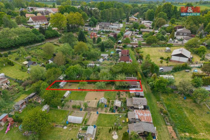 Prodej zahrady, Cheb - Háje, 329 m2