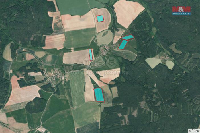 Prodej pole, Velečín, 158931 m2