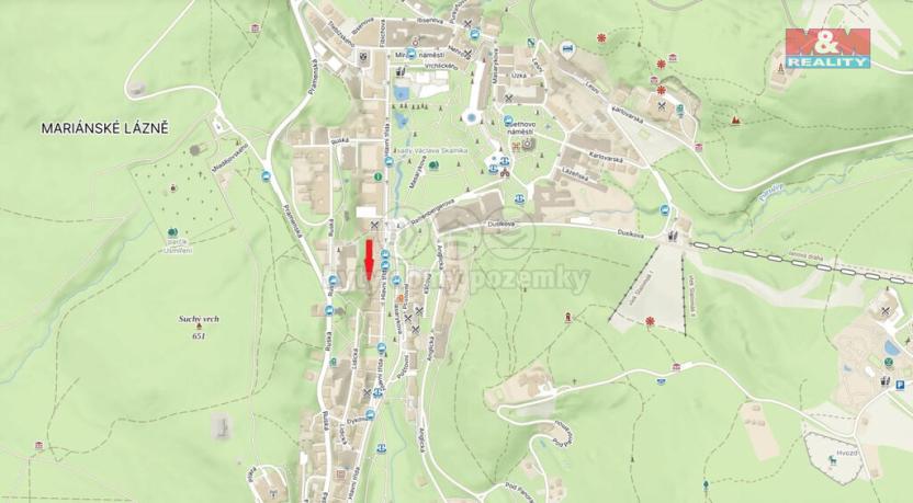 Pronájem obchodního prostoru, Mariánské Lázně, Hlavní třída, 69 m2