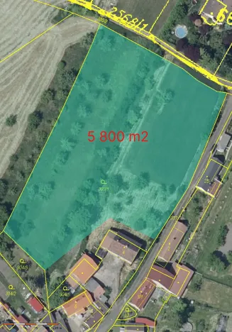 Prodej pozemku pro bydlení, Třebenice, 5844 m2