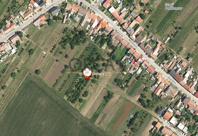 Prodej podílu pozemku pro bydlení, Starý Poddvorov, 394 m2