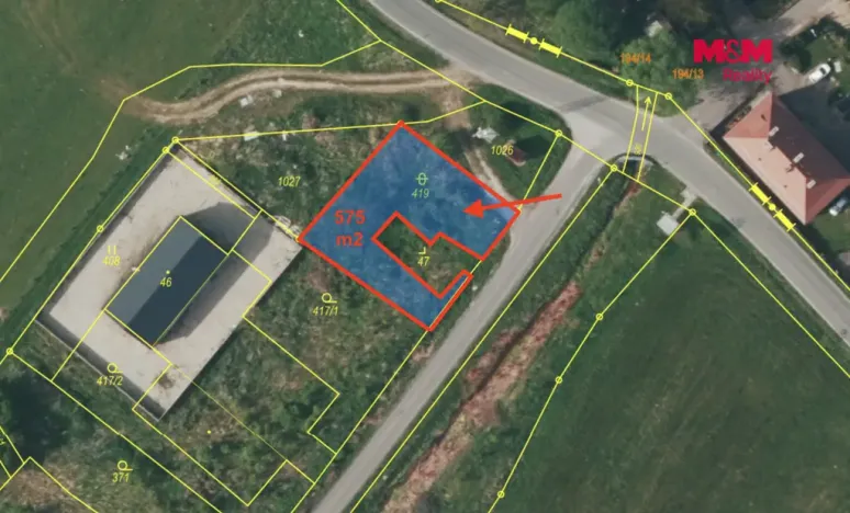 Prodej pozemku, Javorník - Horní Hoštice, 575 m2