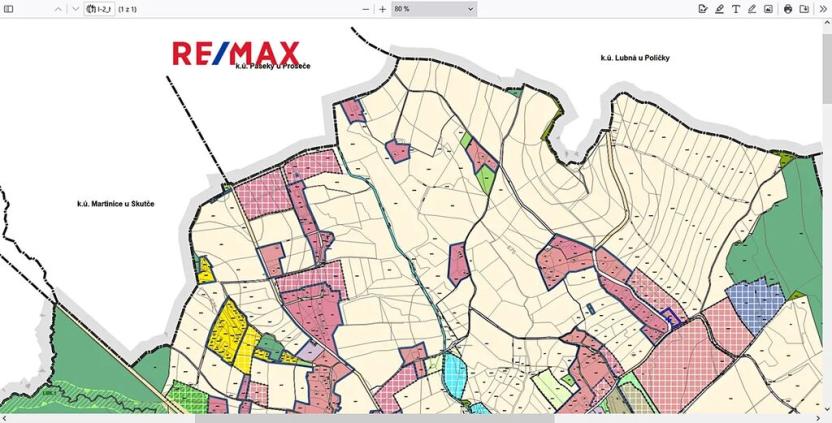 Prodej pozemku pro bydlení, Borová, 7429 m2