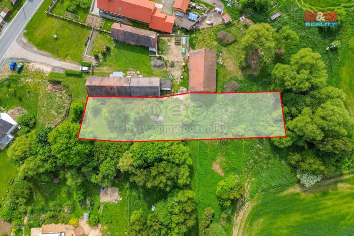 Prodej pozemku pro bydlení, Zahrádka, 2302 m2