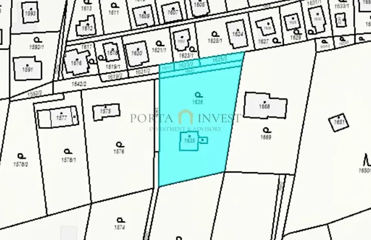 Prodej zahrady, Všenory, 1085 m2