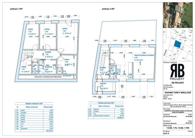 Prodej rodinného domu, Mikulov, Vinohrady, 120 m2