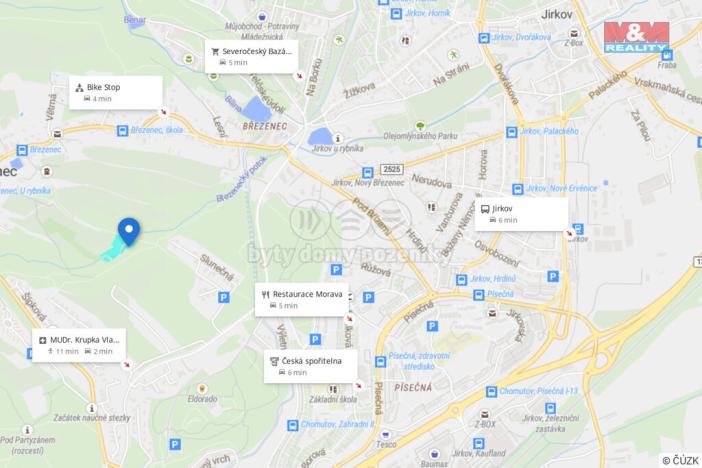 Prodej zahrady, Jirkov - Březenec, 6655 m2