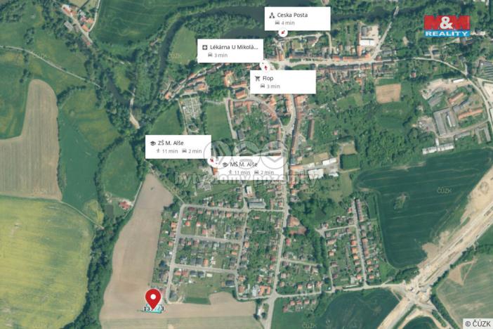 Prodej pozemku pro bydlení, Mirotice, 1014 m2