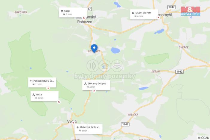 Prodej pozemku pro bydlení, Nepomyšl - Nová Ves, 386 m2