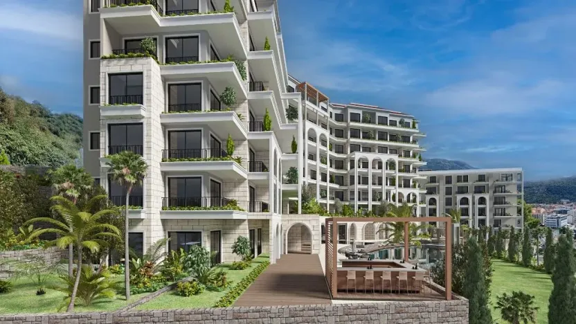 Prodej bytu 2+kk, Budva, Černá Hora, 45 m2