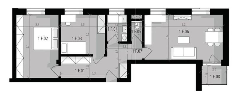Prodej bytu 3+kk, Brno, 74 m2